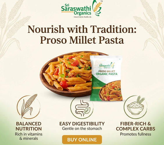 Proso Millet Pasta